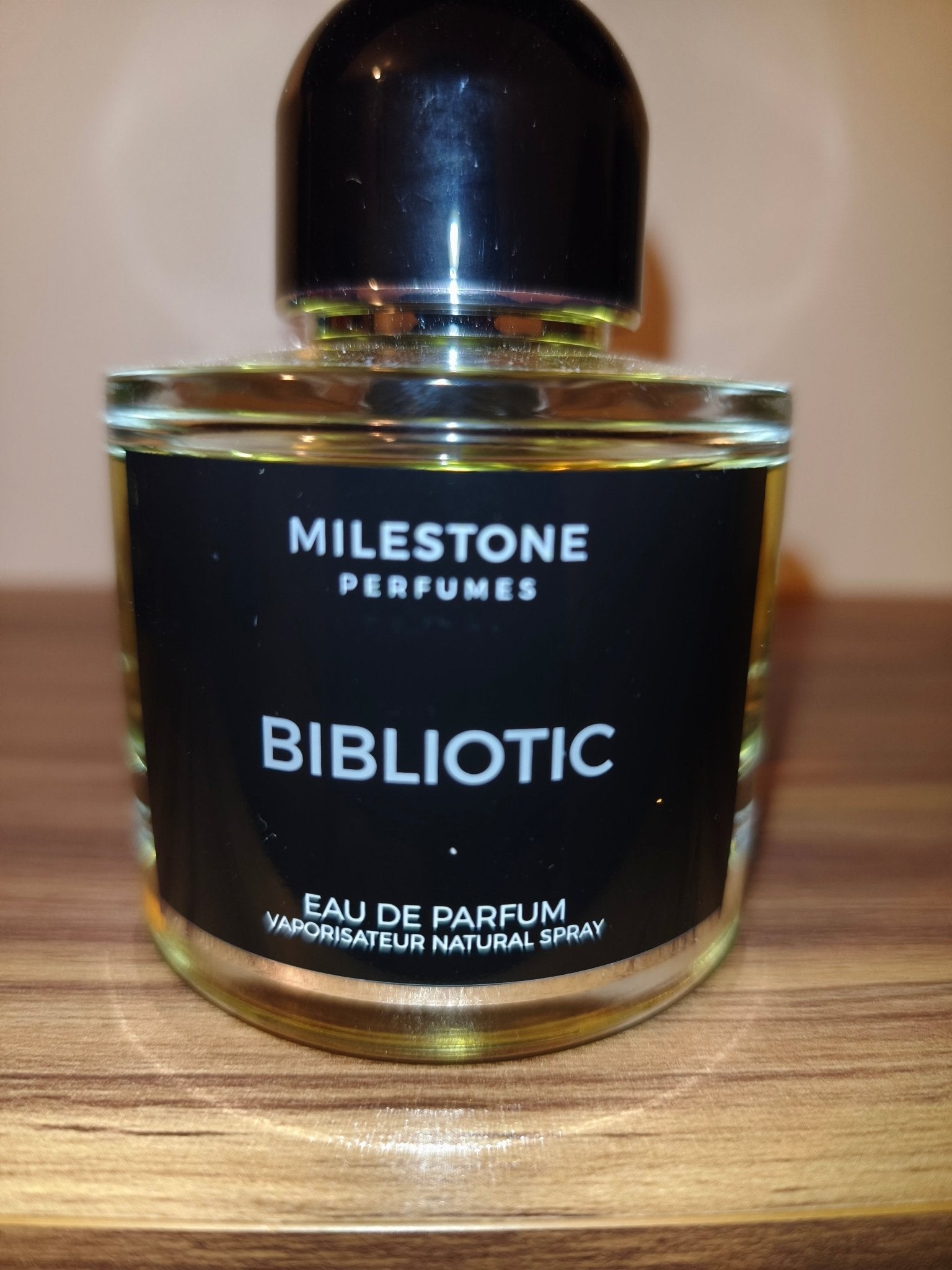 Bibliotic MILESTONE (Unisex) 100ML inspiration bibliothèque de byredo - Parfumantia