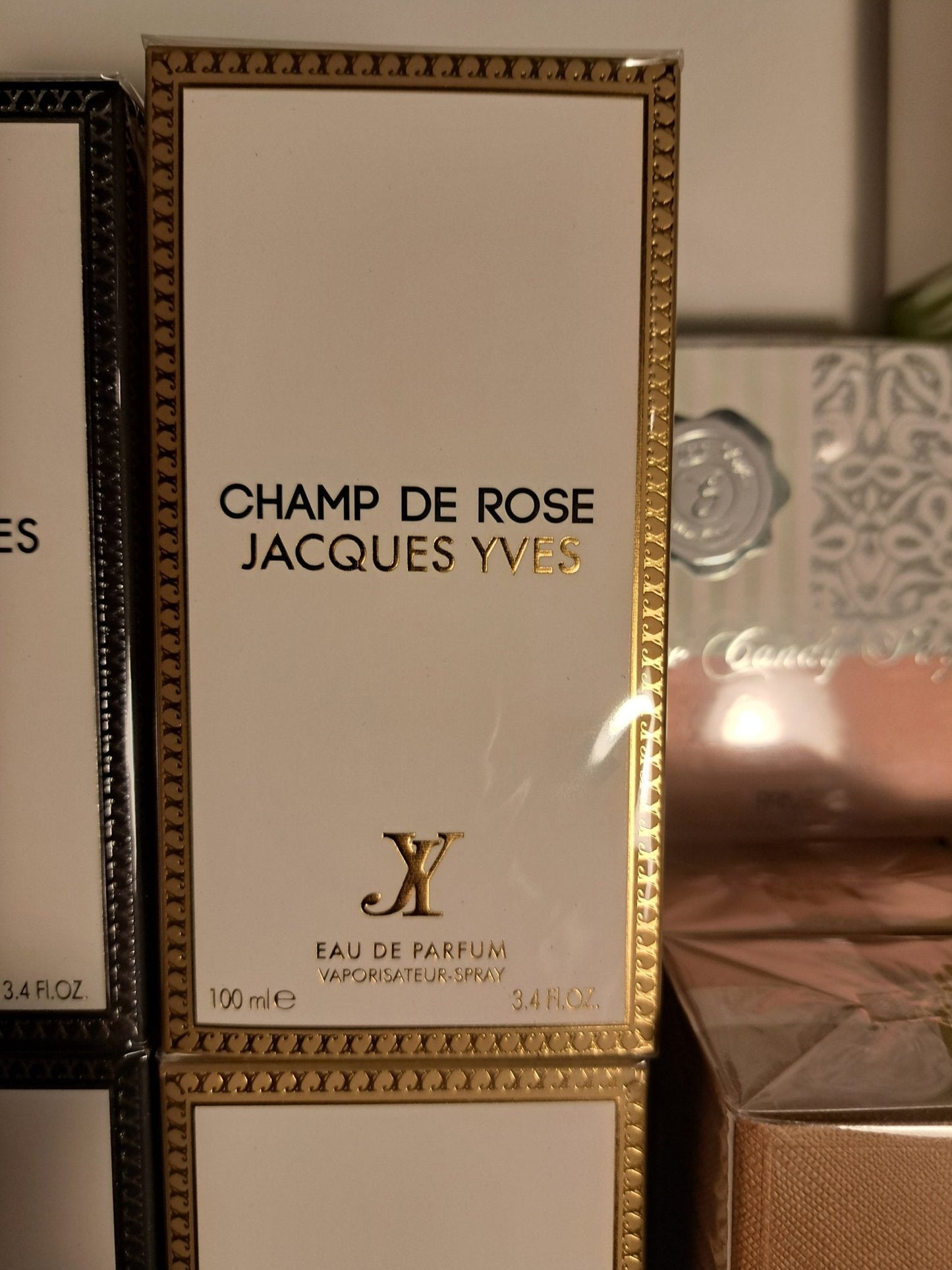 Champ De Rose Jacques Yves | Eau De Parfum 100ml | by Fragrance World *Inspired By Rose Des Vents* de LV - Parfumantia