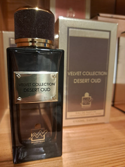 MILESTONE Velvet Collection Desert Oud (Unisex) 100ML - Parfumantia